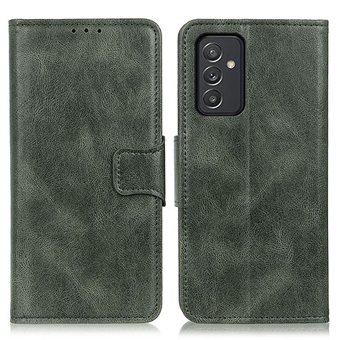 Custodia Portafoglio In Pelle Cover con Supporto M09L per Samsung Galaxy A34 5G Verde