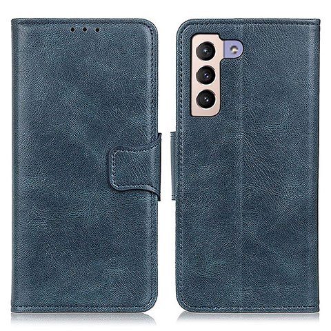 Custodia Portafoglio In Pelle Cover con Supporto M09L per Samsung Galaxy S21 Plus 5G Blu