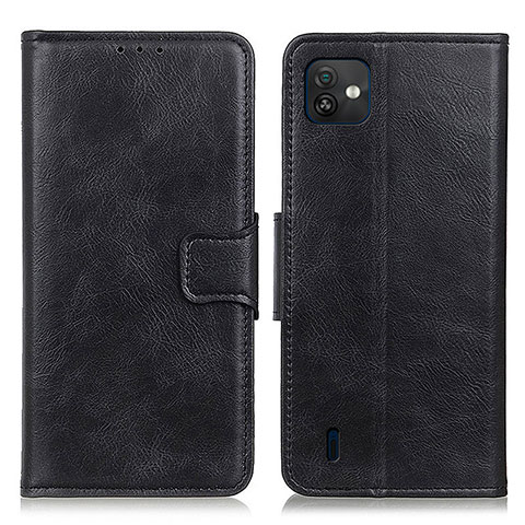 Custodia Portafoglio In Pelle Cover con Supporto M09L per Wiko Y82 Nero