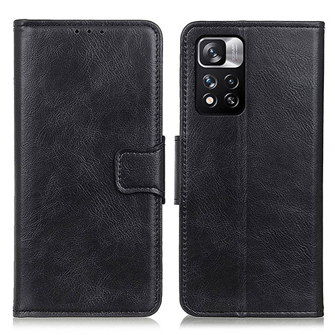 Custodia Portafoglio In Pelle Cover con Supporto M09L per Xiaomi Mi 11i 5G (2022) Nero