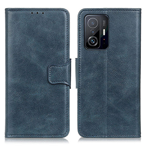 Custodia Portafoglio In Pelle Cover con Supporto M09L per Xiaomi Mi 11T Pro 5G Blu