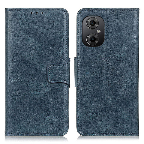 Custodia Portafoglio In Pelle Cover con Supporto M09L per Xiaomi Poco M4 5G Blu