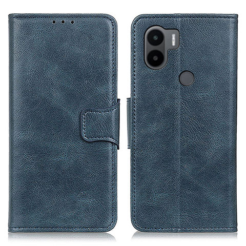 Custodia Portafoglio In Pelle Cover con Supporto M09L per Xiaomi Redmi A1 Plus Blu