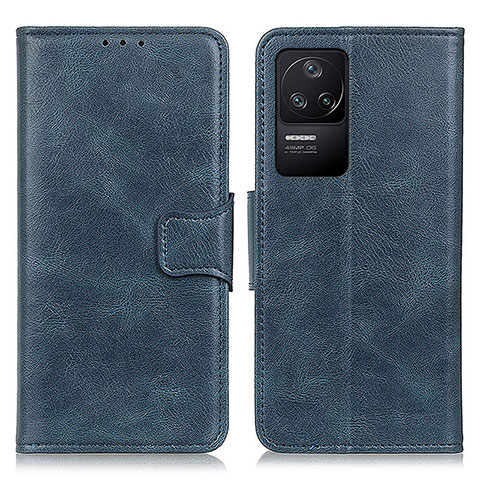 Custodia Portafoglio In Pelle Cover con Supporto M09L per Xiaomi Redmi K40S 5G Blu