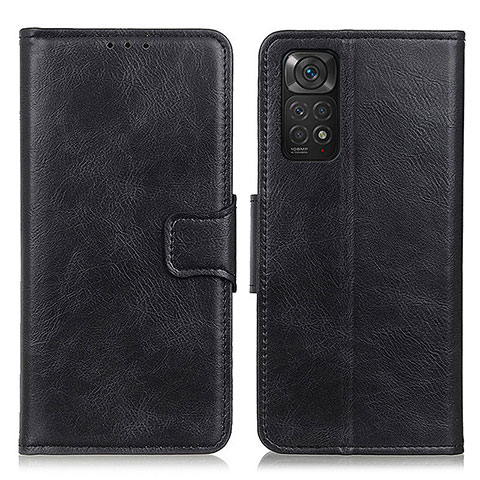 Custodia Portafoglio In Pelle Cover con Supporto M09L per Xiaomi Redmi Note 11S 4G Nero