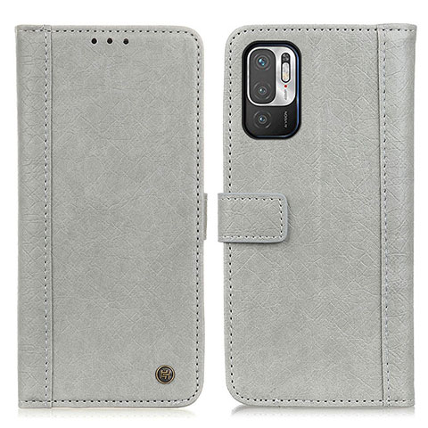 Custodia Portafoglio In Pelle Cover con Supporto M10L per Xiaomi Redmi Note 10 5G Khaki