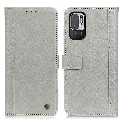 Custodia Portafoglio In Pelle Cover con Supporto M10L per Xiaomi Redmi Note 10T 5G Khaki