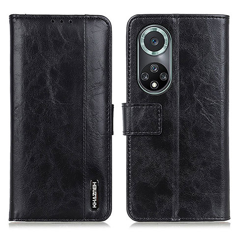 Custodia Portafoglio In Pelle Cover con Supporto M11L per Huawei Honor 50 Pro 5G Nero