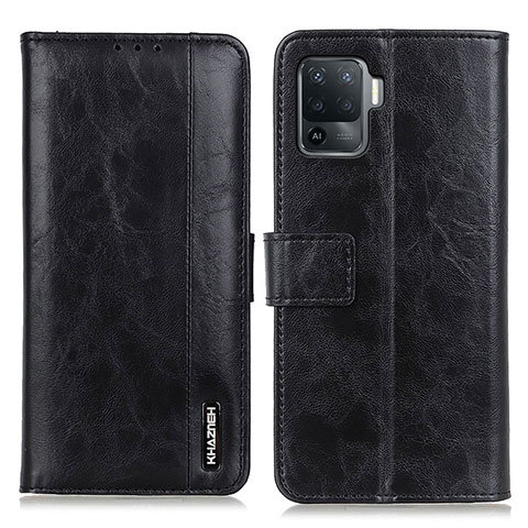 Custodia Portafoglio In Pelle Cover con Supporto M11L per Oppo Reno5 F Nero