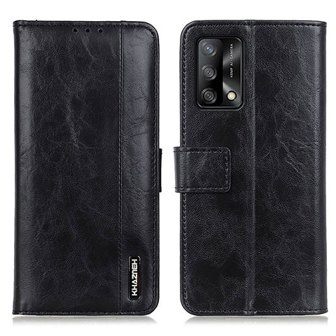 Custodia Portafoglio In Pelle Cover con Supporto M11L per Oppo Reno6 Lite Nero