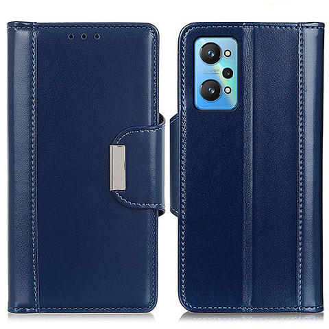 Custodia Portafoglio In Pelle Cover con Supporto M11L per Realme GT Neo2 5G Blu