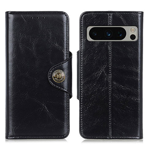 Custodia Portafoglio In Pelle Cover con Supporto M12L per Google Pixel 8 Pro 5G Nero