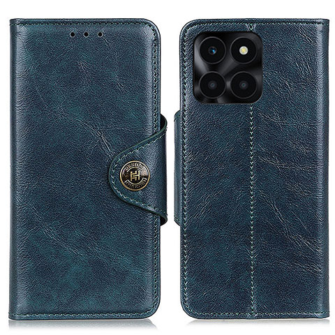 Custodia Portafoglio In Pelle Cover con Supporto M12L per Huawei Honor X6a Blu