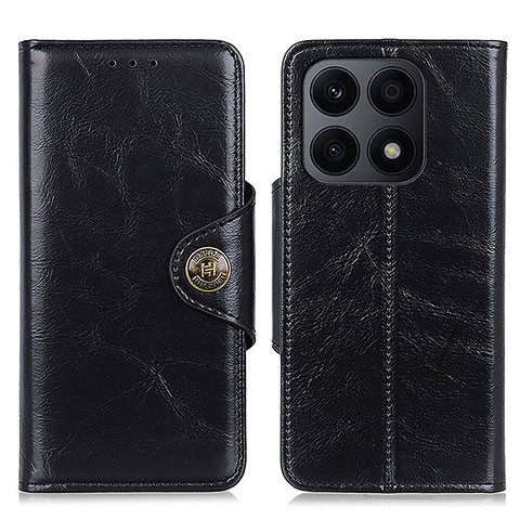 Custodia Portafoglio In Pelle Cover con Supporto M12L per Huawei Honor X8a 4G Nero