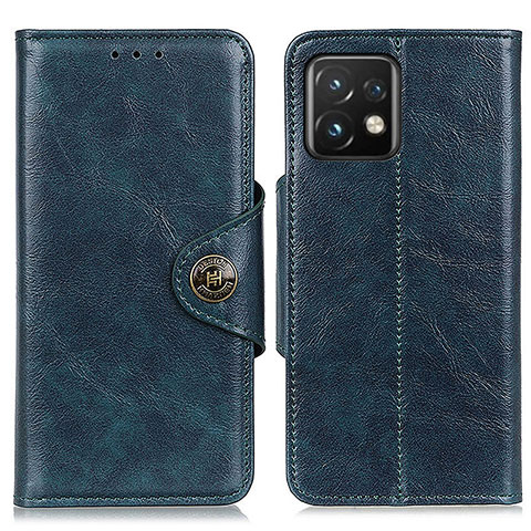 Custodia Portafoglio In Pelle Cover con Supporto M12L per Motorola Moto X40 5G Blu