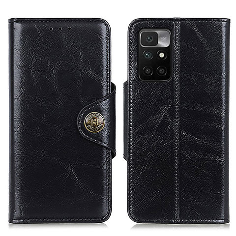 Custodia Portafoglio In Pelle Cover con Supporto M12L per Xiaomi Redmi Note 11 4G (2021) Nero