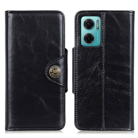 Custodia Portafoglio In Pelle Cover con Supporto M12L per Xiaomi Redmi Note 11E 5G Nero