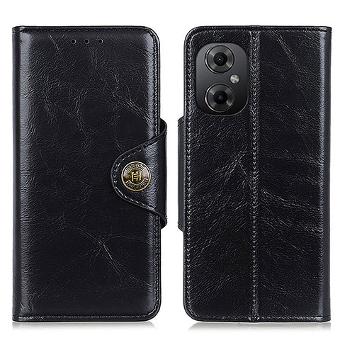 Custodia Portafoglio In Pelle Cover con Supporto M12L per Xiaomi Redmi Note 12R Pro 5G Nero