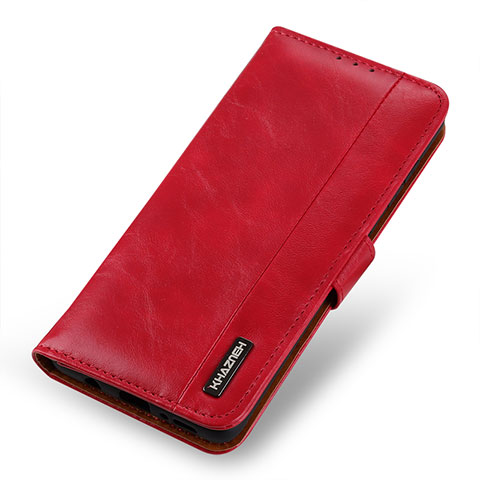 Custodia Portafoglio In Pelle Cover con Supporto M13L per Huawei Honor 10X Lite Rosso