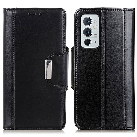 Custodia Portafoglio In Pelle Cover con Supporto M13L per OnePlus 9RT 5G Nero