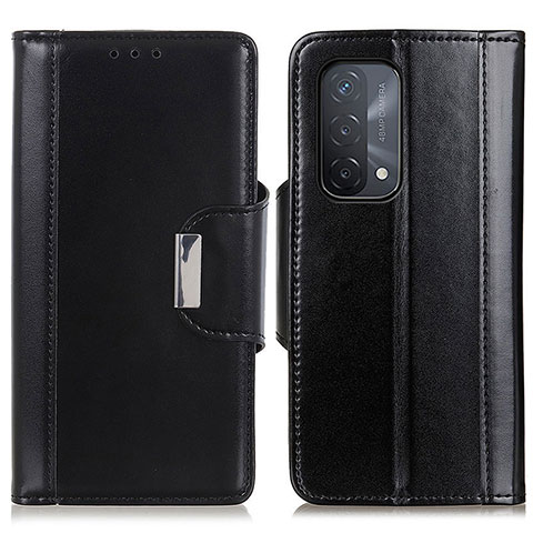 Custodia Portafoglio In Pelle Cover con Supporto M13L per Oppo A93 5G Nero