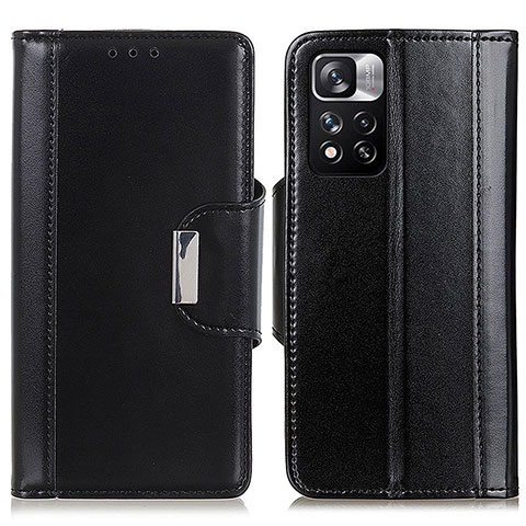 Custodia Portafoglio In Pelle Cover con Supporto M13L per Xiaomi Mi 11i 5G (2022) Nero