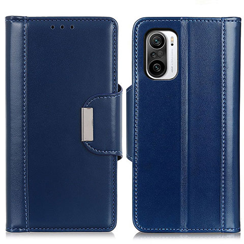 Custodia Portafoglio In Pelle Cover con Supporto M13L per Xiaomi Mi 11i 5G Blu