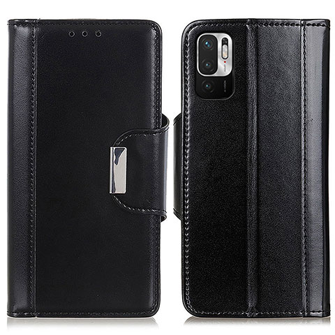 Custodia Portafoglio In Pelle Cover con Supporto M13L per Xiaomi Redmi Note 10 JE 5G Nero