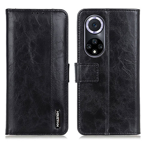 Custodia Portafoglio In Pelle Cover con Supporto M14L per Huawei Nova 9 Nero