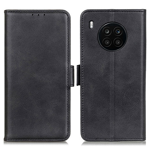 Custodia Portafoglio In Pelle Cover con Supporto M15L per Huawei Honor 50 Lite Nero