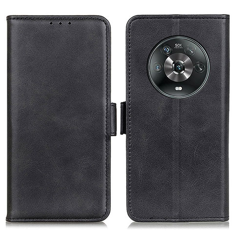 Custodia Portafoglio In Pelle Cover con Supporto M15L per Huawei Honor Magic4 5G Nero