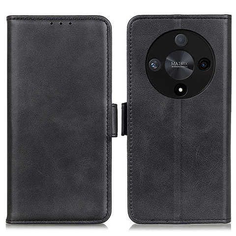 Custodia Portafoglio In Pelle Cover con Supporto M15L per Huawei Honor X9b 5G Nero