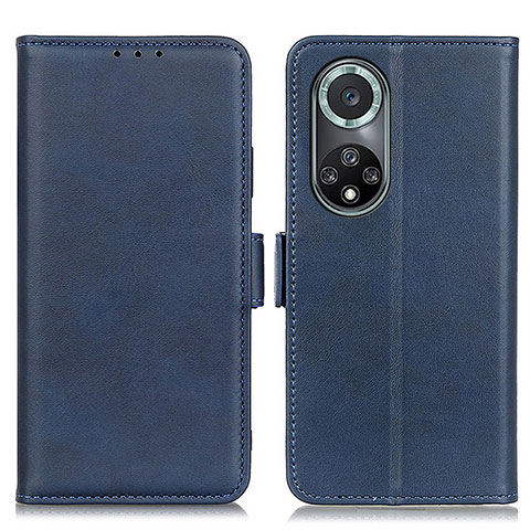 Custodia Portafoglio In Pelle Cover con Supporto M15L per Huawei Nova 9 Pro Blu