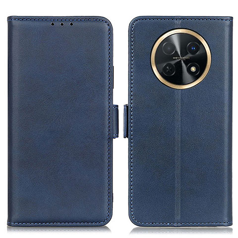 Custodia Portafoglio In Pelle Cover con Supporto M15L per Huawei Nova Y91 Blu