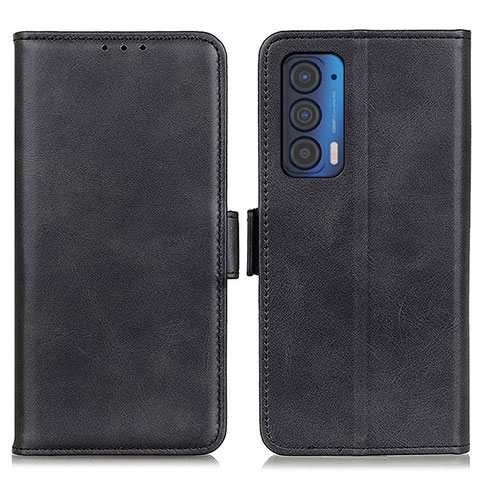 Custodia Portafoglio In Pelle Cover con Supporto M15L per Motorola Moto Edge (2021) 5G Nero