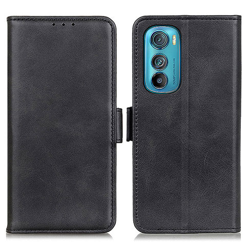 Custodia Portafoglio In Pelle Cover con Supporto M15L per Motorola Moto Edge 30 5G Nero