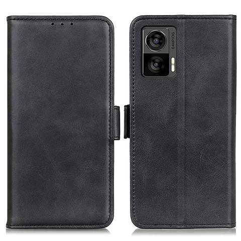 Custodia Portafoglio In Pelle Cover con Supporto M15L per Motorola Moto Edge 30 Neo 5G Nero