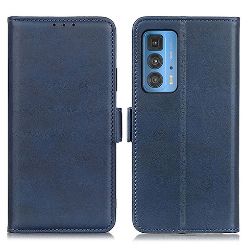 Custodia Portafoglio In Pelle Cover con Supporto M15L per Motorola Moto Edge S Pro 5G Blu