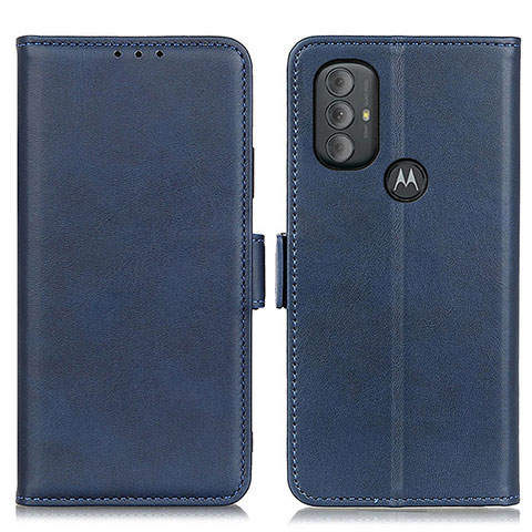 Custodia Portafoglio In Pelle Cover con Supporto M15L per Motorola Moto G Play (2023) Blu