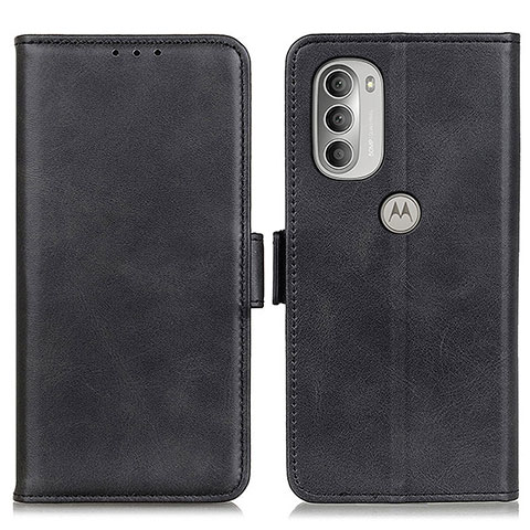 Custodia Portafoglio In Pelle Cover con Supporto M15L per Motorola Moto G51 5G Nero