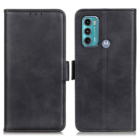 Custodia Portafoglio In Pelle Cover con Supporto M15L per Motorola Moto G60 Nero