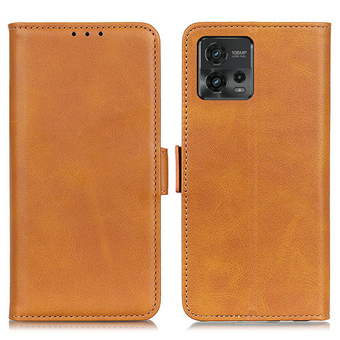 Custodia Portafoglio In Pelle Cover con Supporto M15L per Motorola Moto G72 Rosso