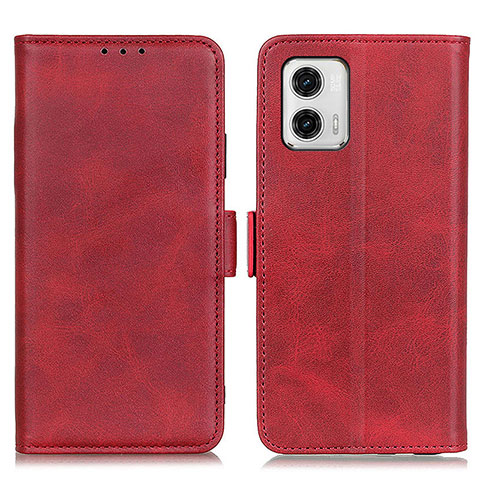 Custodia Portafoglio In Pelle Cover con Supporto M15L per Motorola Moto G73 5G Marrone Chiaro