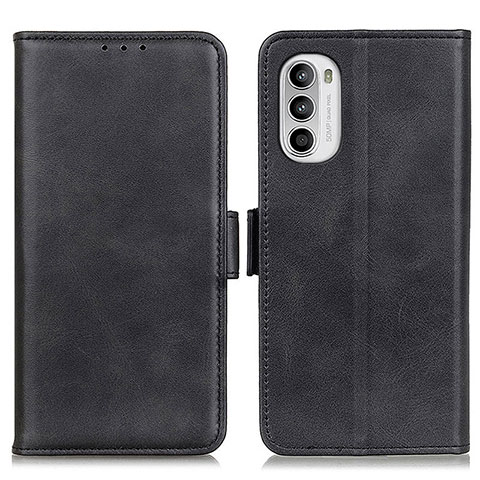 Custodia Portafoglio In Pelle Cover con Supporto M15L per Motorola Moto G82 5G Nero