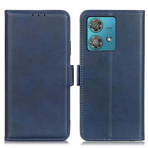 Custodia Portafoglio In Pelle Cover con Supporto M15L per Motorola Moto G84 5G Blu