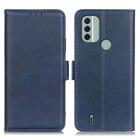 Custodia Portafoglio In Pelle Cover con Supporto M15L per Nokia C31 Blu