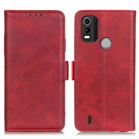 Custodia Portafoglio In Pelle Cover con Supporto M15L per Nokia G11 Plus Rosso