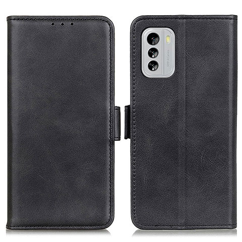 Custodia Portafoglio In Pelle Cover con Supporto M15L per Nokia G60 5G Nero