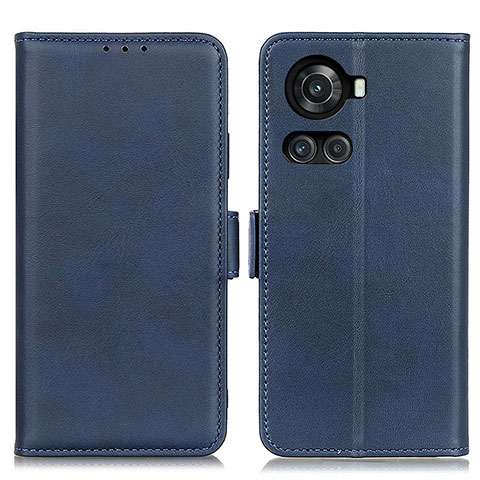 Custodia Portafoglio In Pelle Cover con Supporto M15L per OnePlus 10R 5G Blu