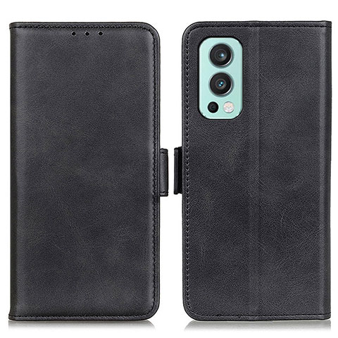 Custodia Portafoglio In Pelle Cover con Supporto M15L per OnePlus Nord 2 5G Nero